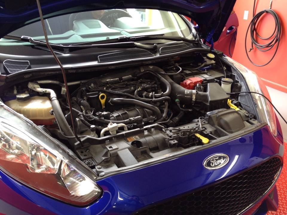 Performance Blue 2014 Ford Fiesta ST