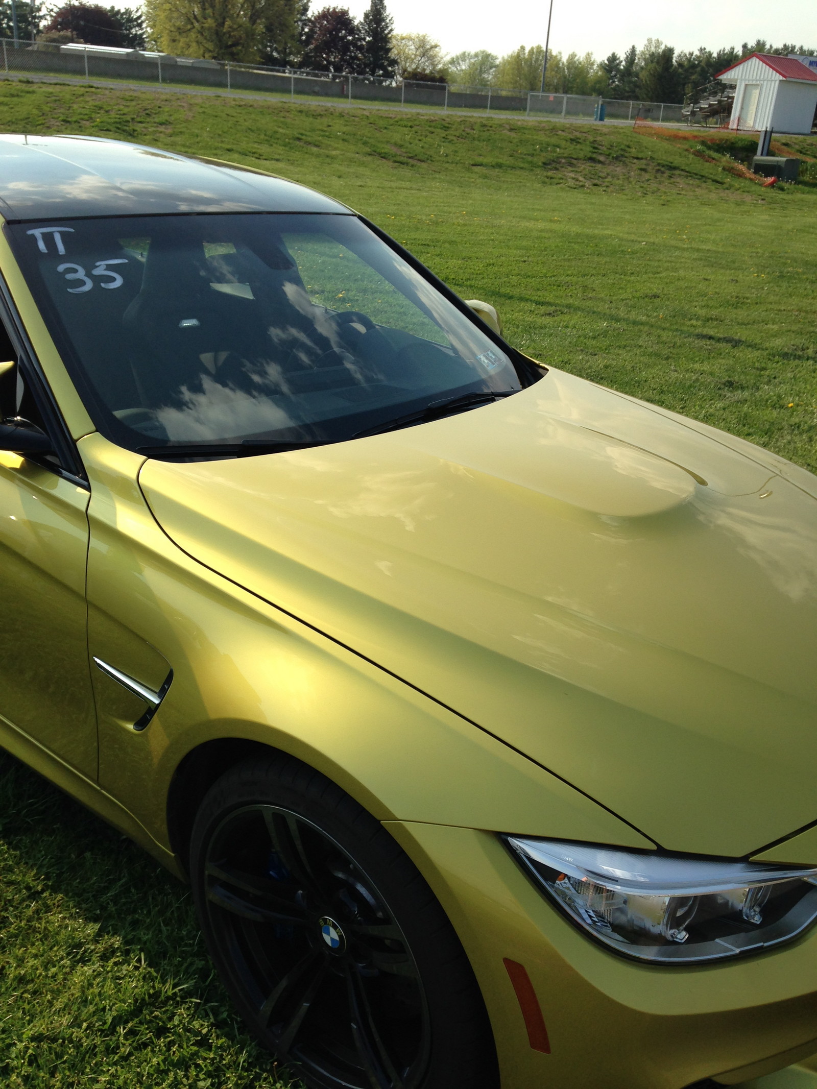 Austin Yellow 2015 BMW M3 F80