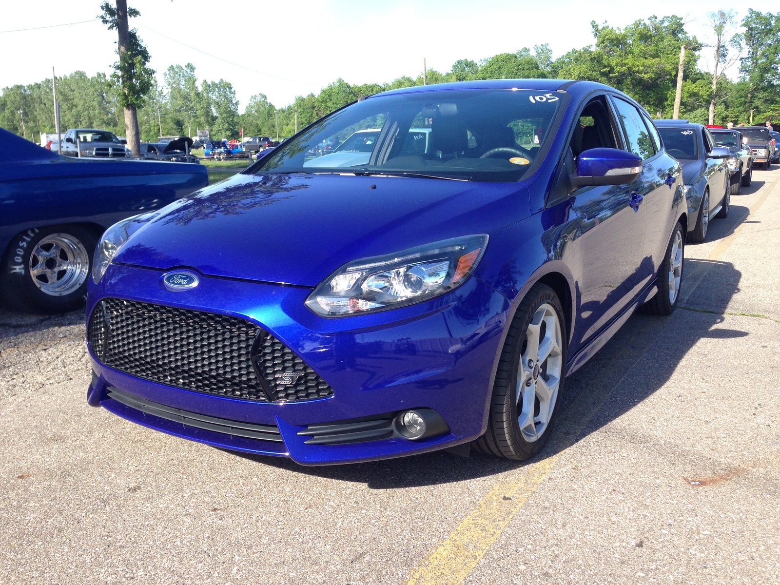 Performance Blue 2014 Ford Focus ST
