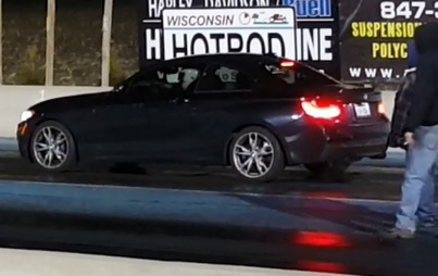 Black 2015 BMW M235i XDrive