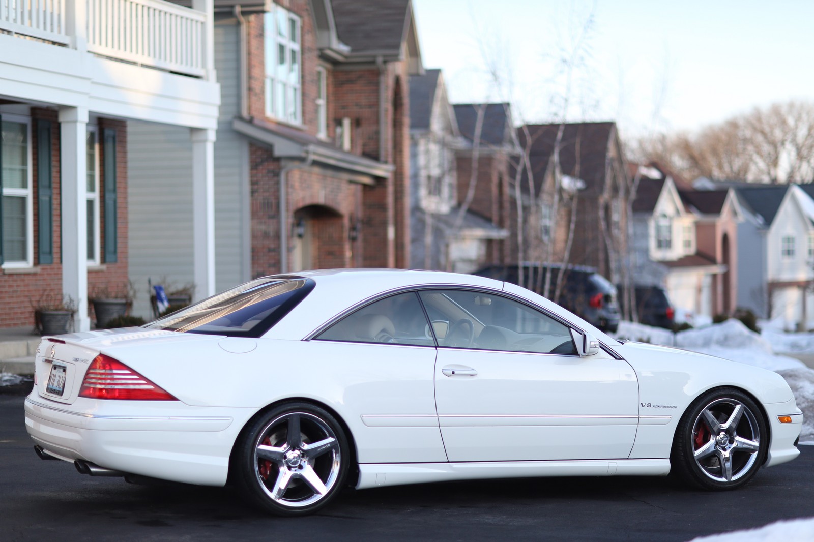 2005 White Mercedes-Benz CL55 AMG  picture, mods, upgrades