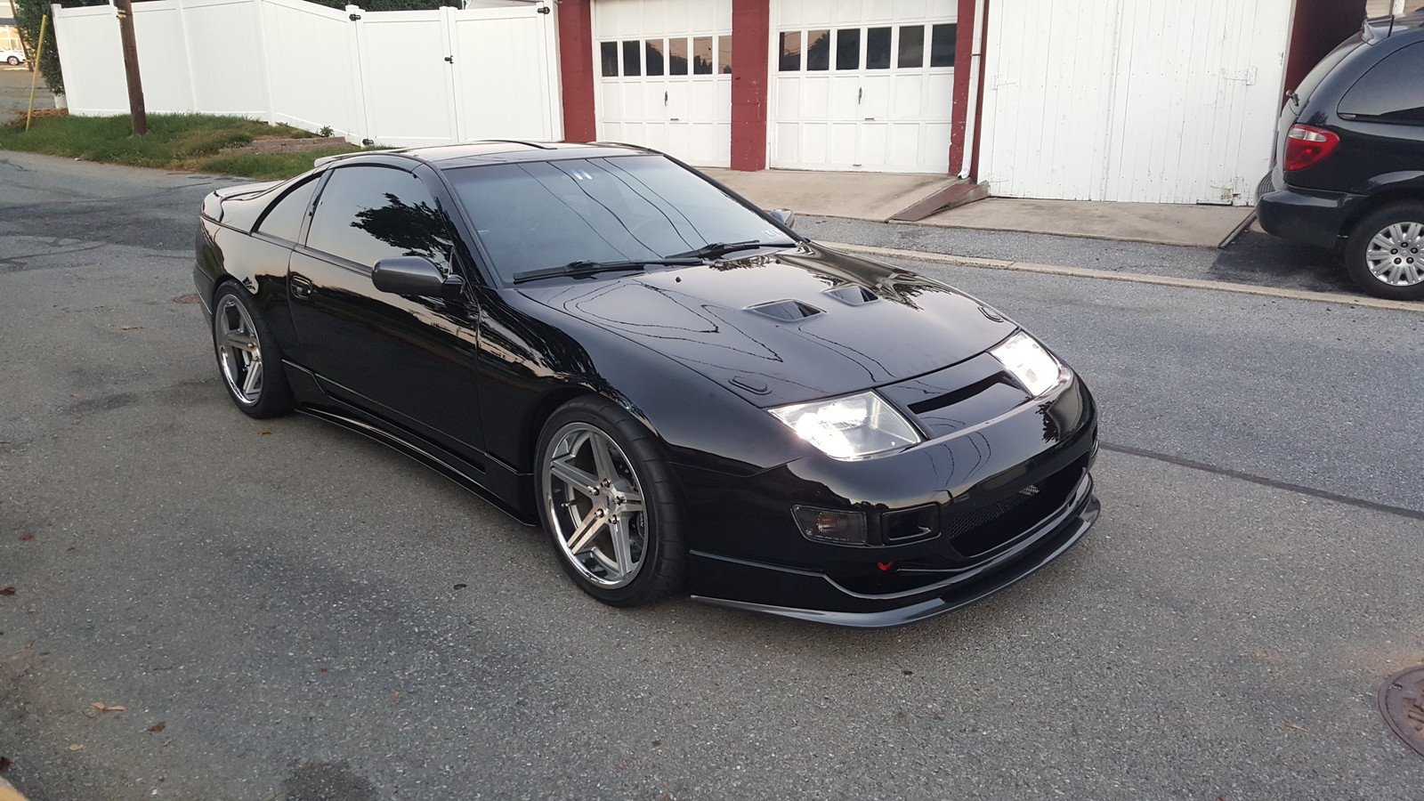 Black 1990 Nissan 300ZX 6.0 LS swapped