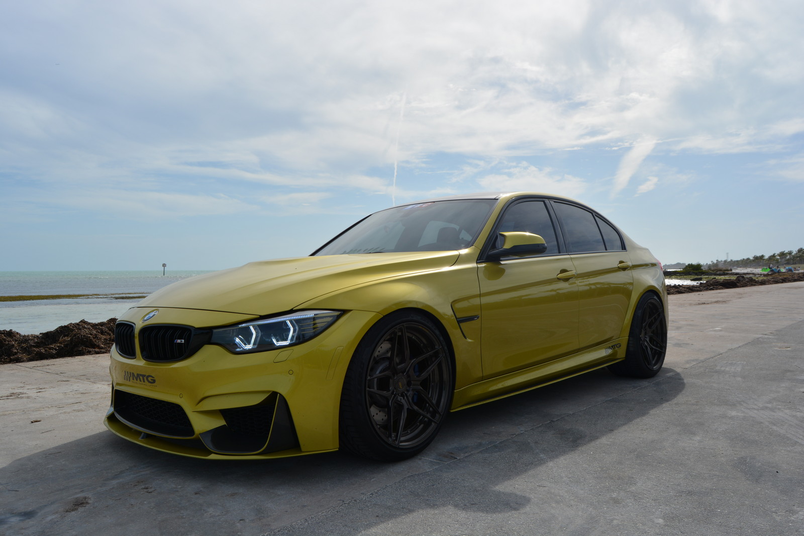 Austin Yellow 2015 BMW M3 