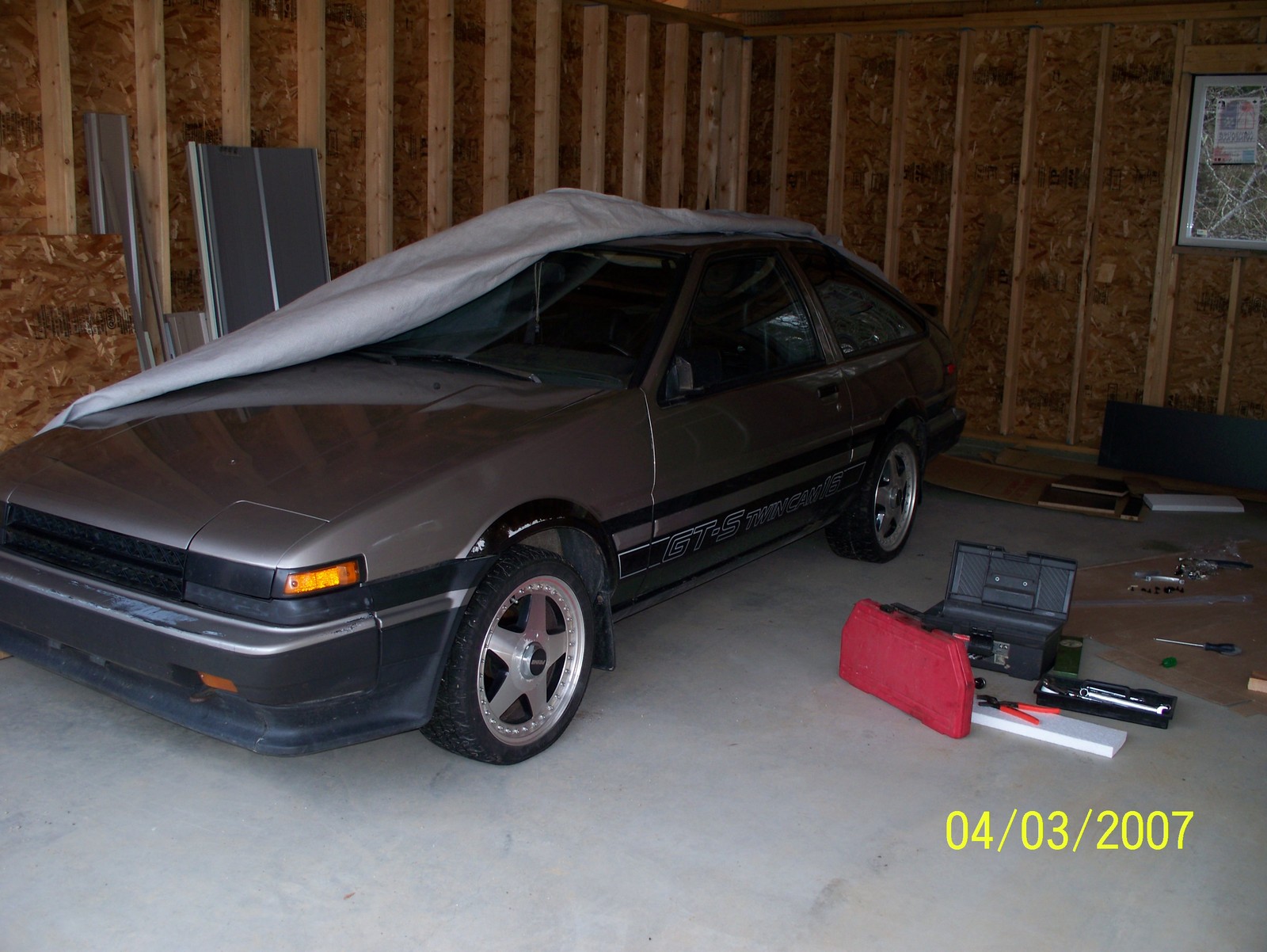1985 Gray and Black Toyota Corolla GT-S picture, mods, upgrades