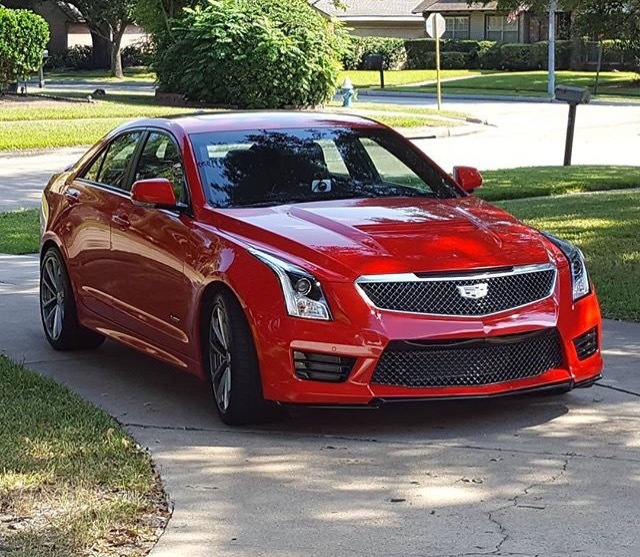 2016 Red Cadillac ATS-V  picture, mods, upgrades