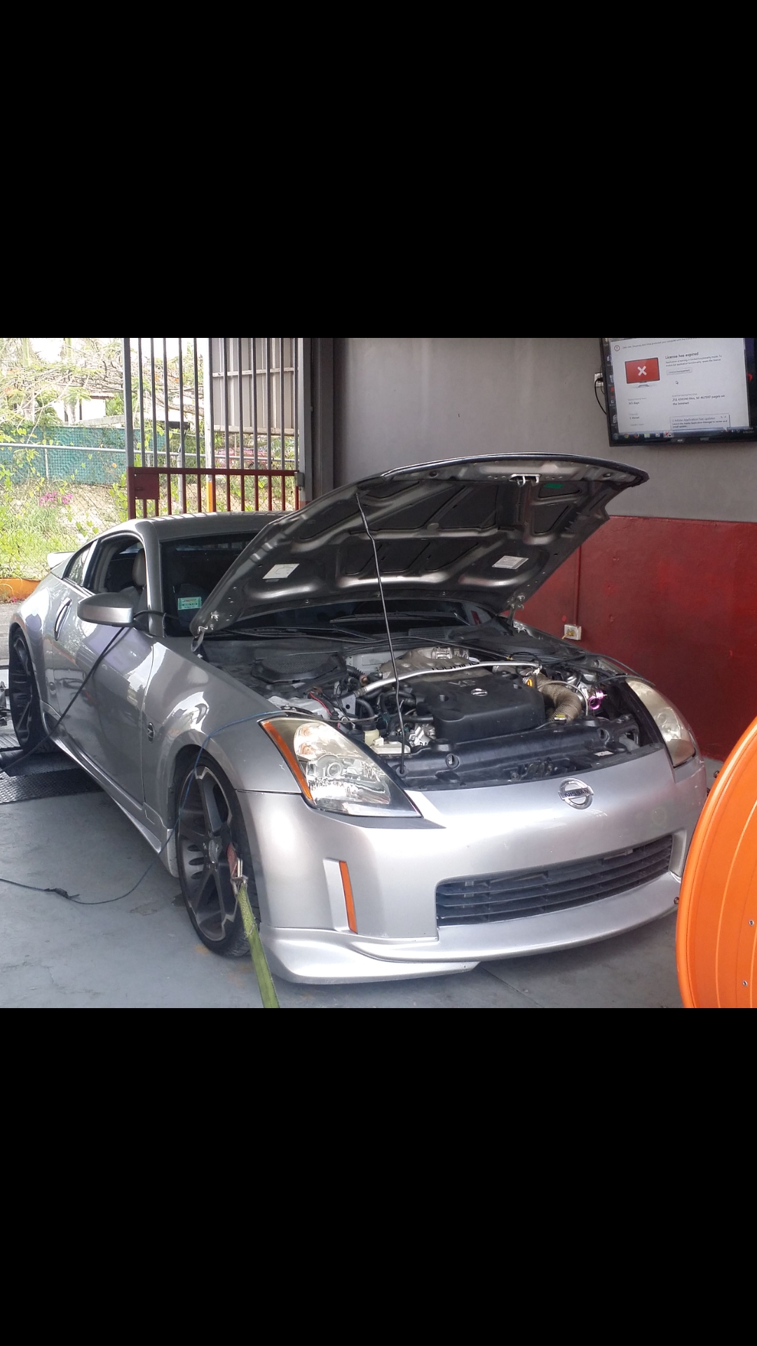 2003 silver Nissan 350Z touring picture, mods, upgrades