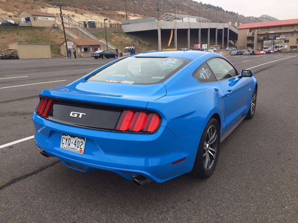 Grabber Blue 2017 Ford Mustang GT Streetfighter TVS
