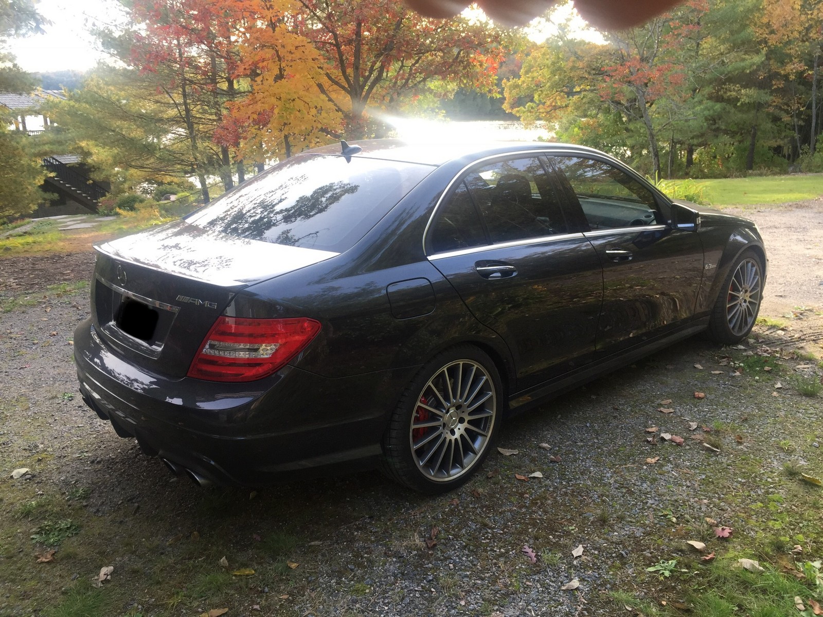 2013 Black Mercedes-Benz C63 AMG P31 Development package - Stock picture, mods, upgrades