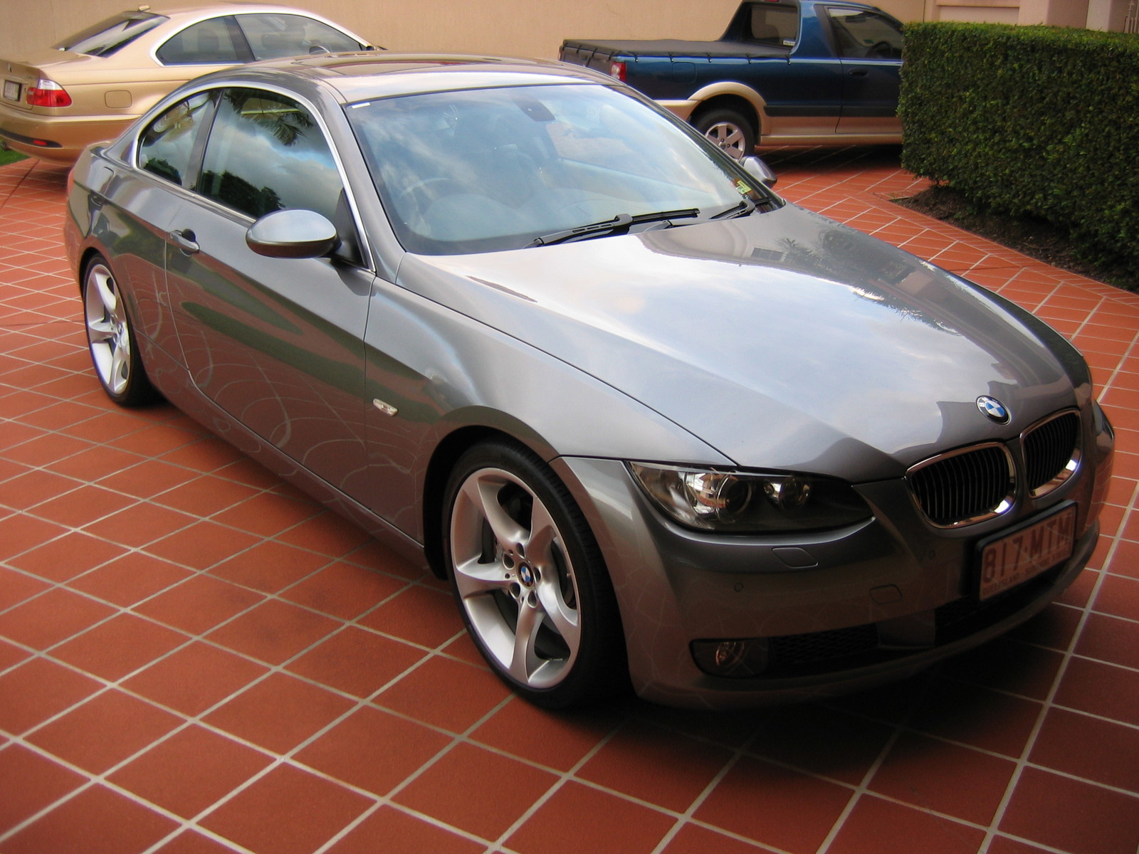 Space Grey 2007 BMW 335i Coupe