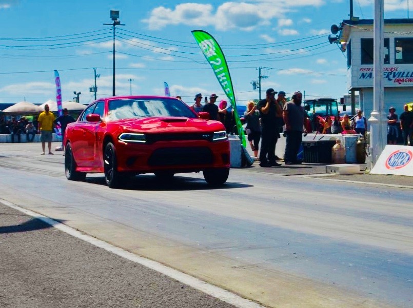 Red 2016 Dodge Charger Hellcat 