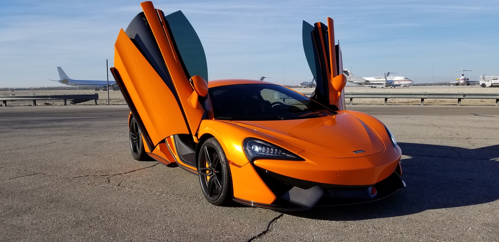 Ventura Orange 2017 McLaren 570S 