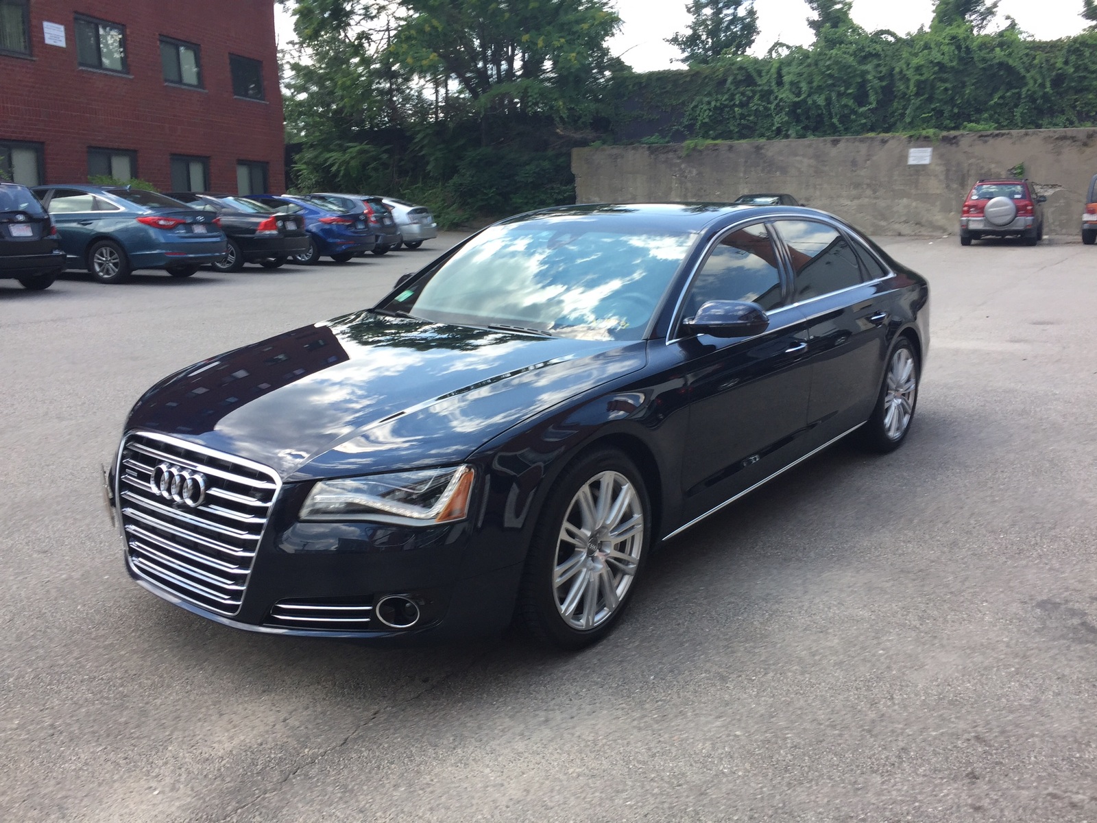 2014 Midnight blue Audi A8 Long wheel base picture, mods, upgrades