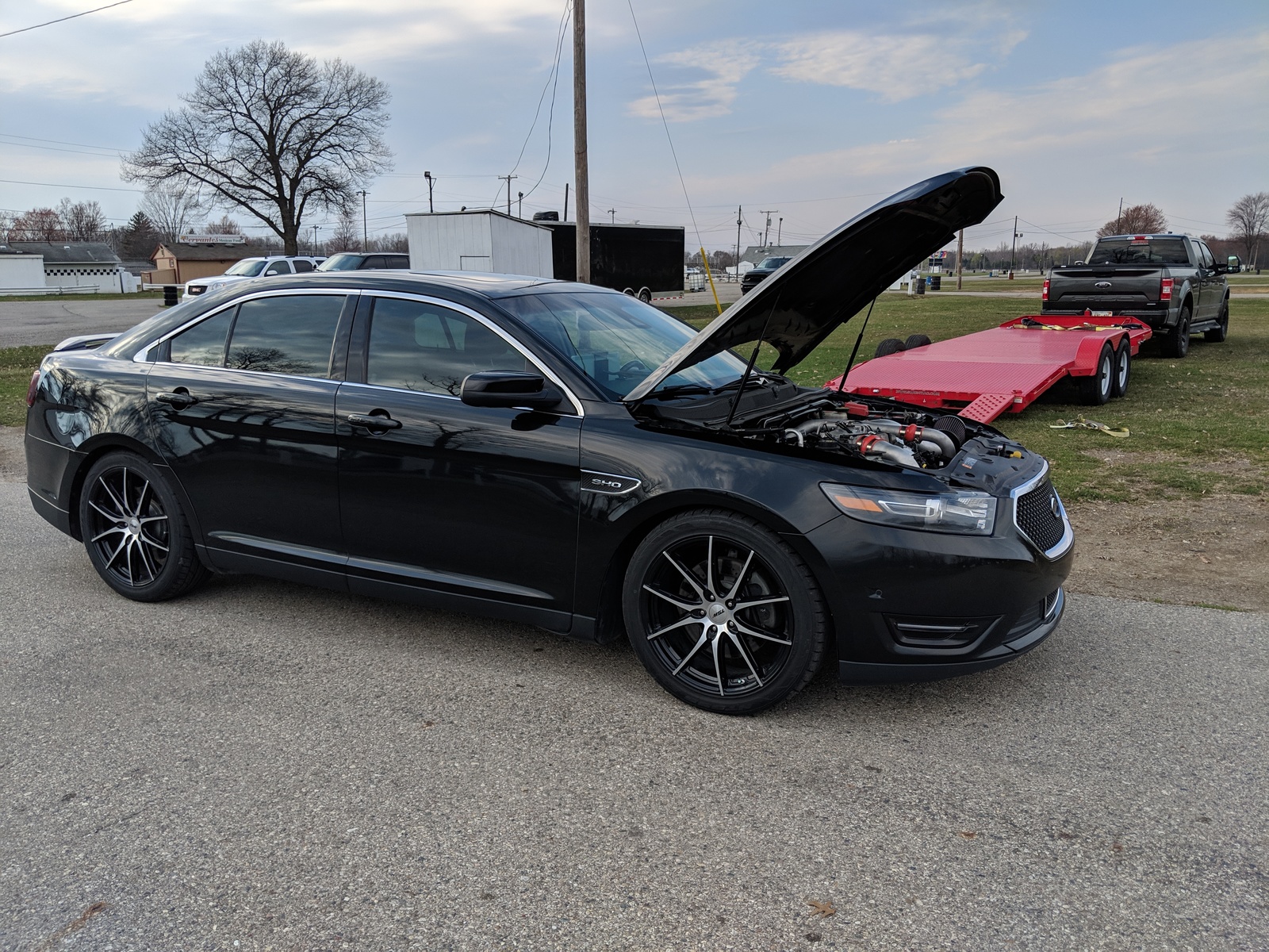 2013 Black Ford Taurus SHO picture, mods, upgrades