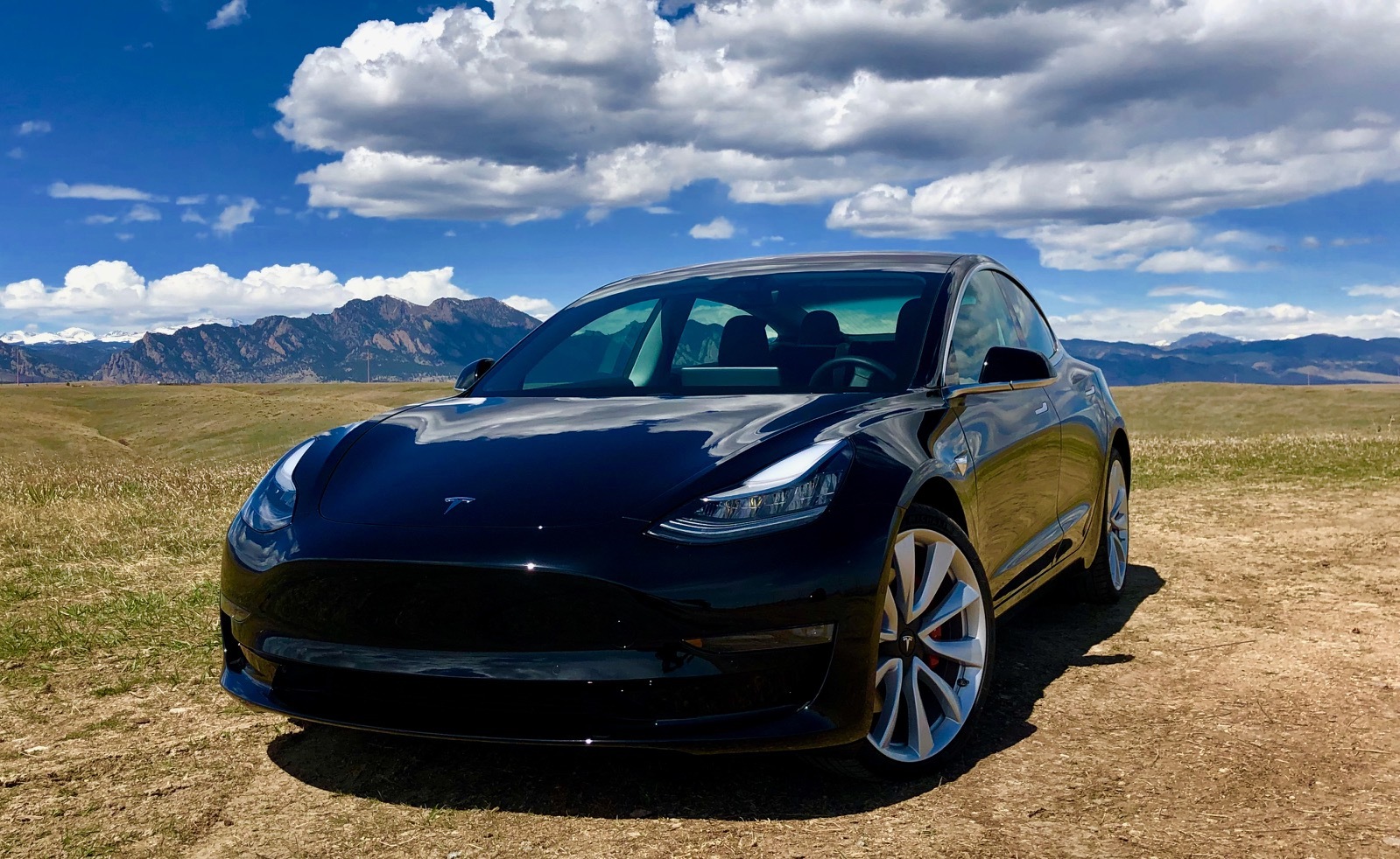 2018 Black Tesla Model 3 Dual Motor Performance picture, mods, upgrades