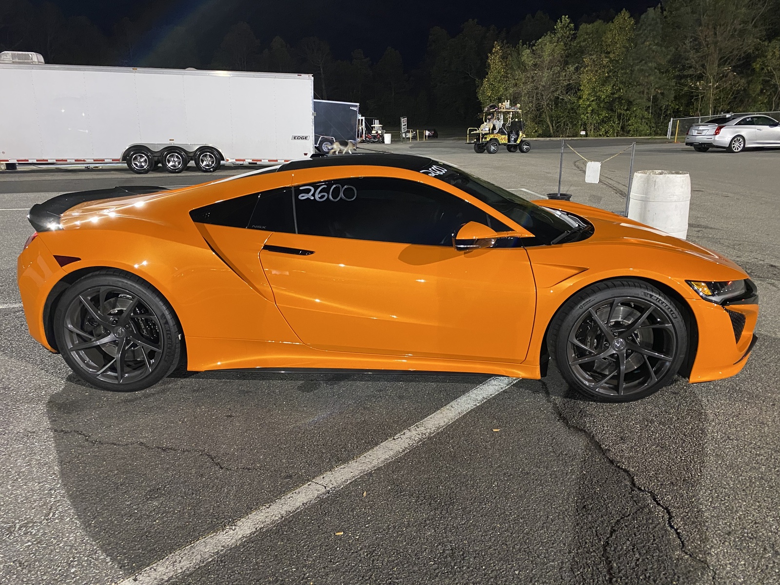 Thermal Orange 2019 Acura NSX 