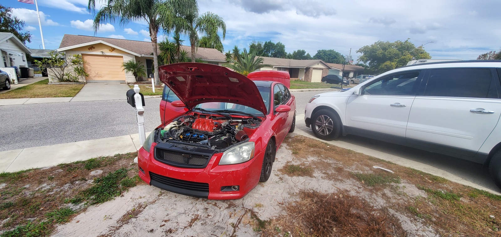 2005 Code red Nissan Altima SER picture, mods, upgrades