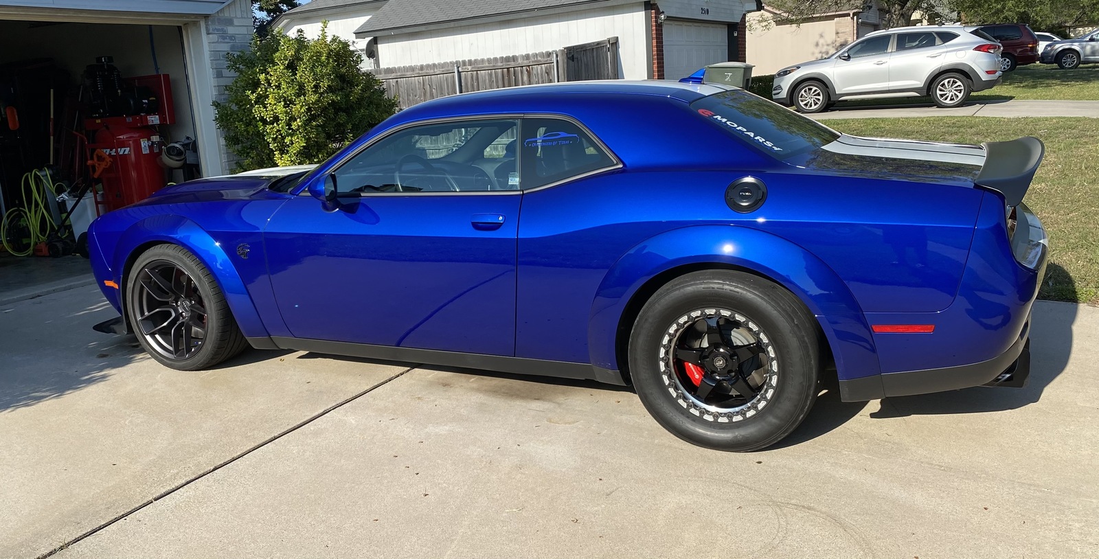 2019 Indigo Blue Dodge Challenger Hellcat  picture, mods, upgrades
