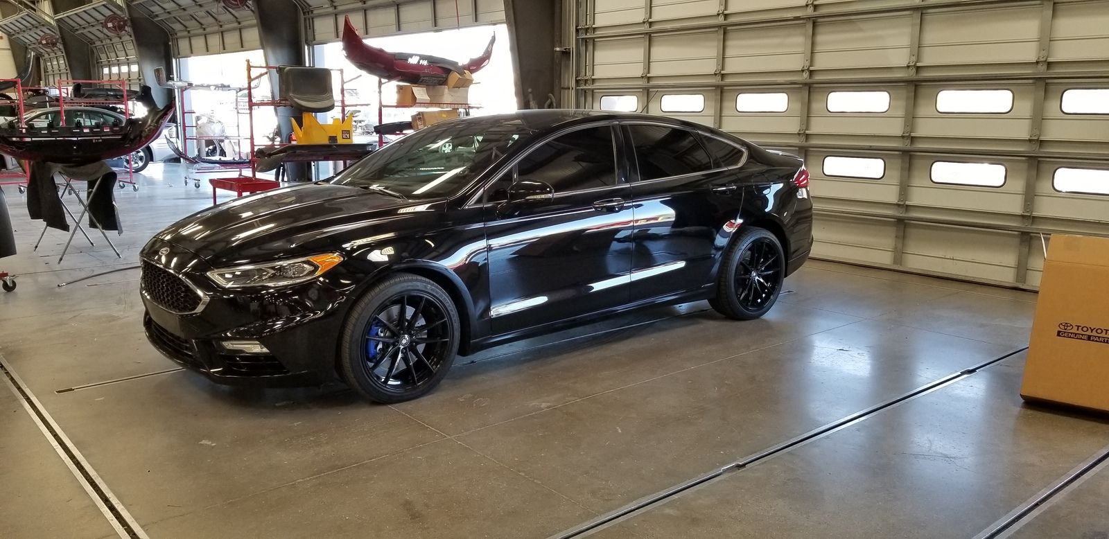 Black 2018 Ford Fusion Sport