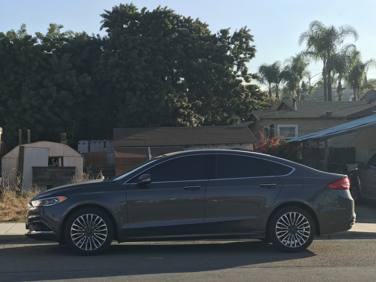 Magnetic Silver 2018 Ford Fusion SE