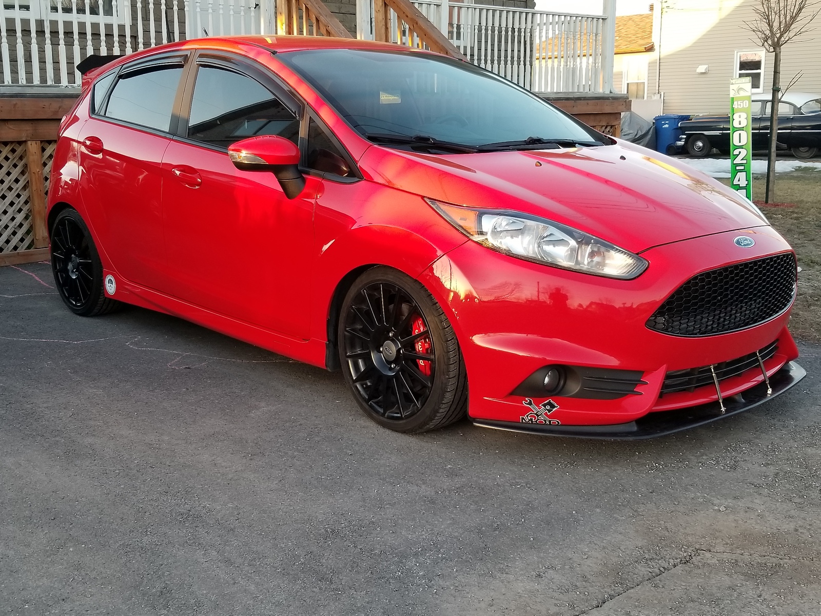 Red 2015 Ford Fiesta ST