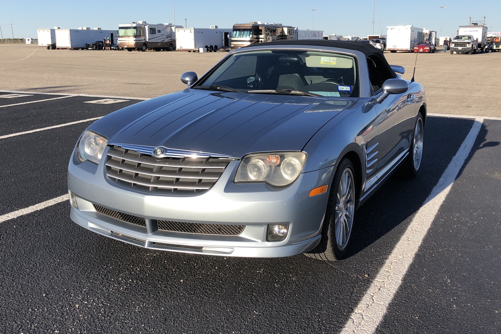 2005 Blue Pearl Chrysler Crossfire SRT6 picture, mods, upgrades