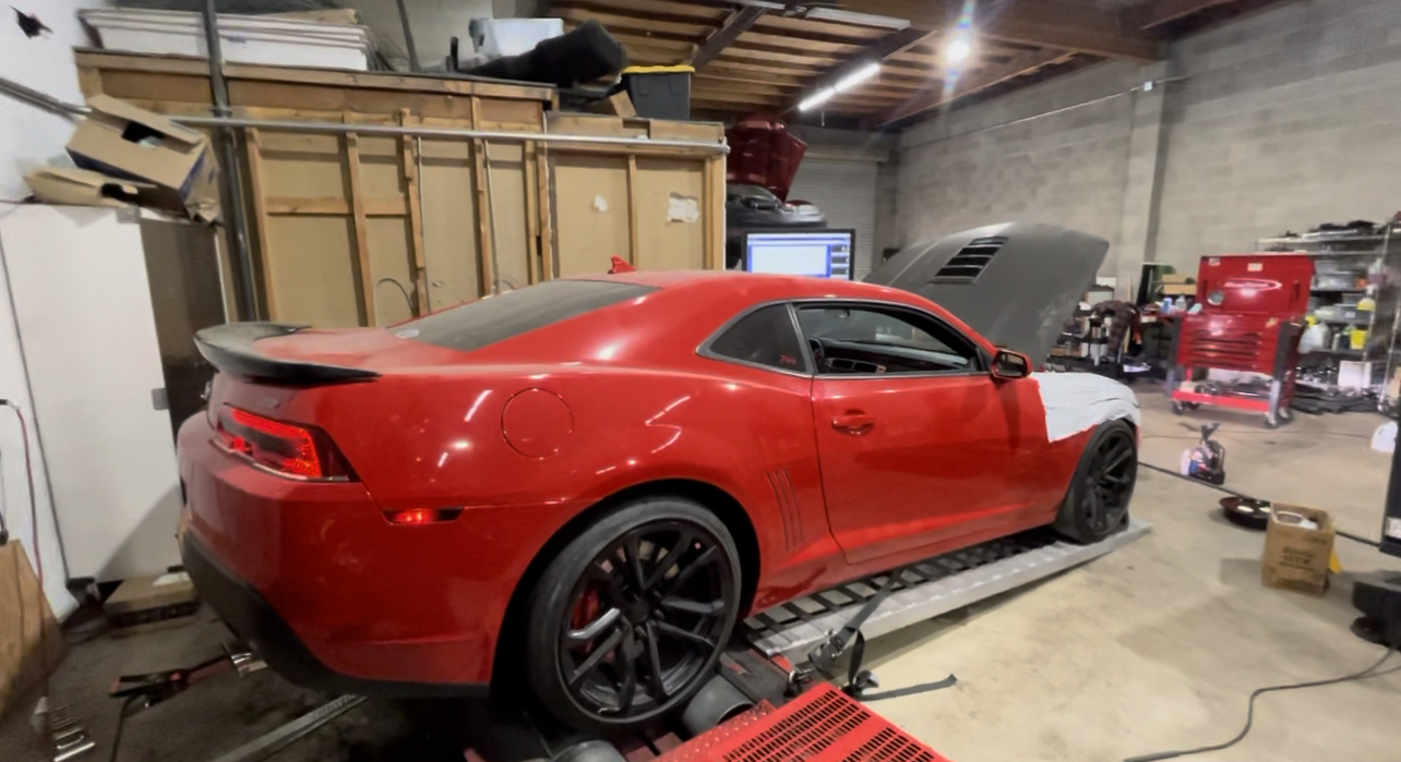 2014 Hot Red Chevrolet Camaro SS 1LE picture, mods, upgrades