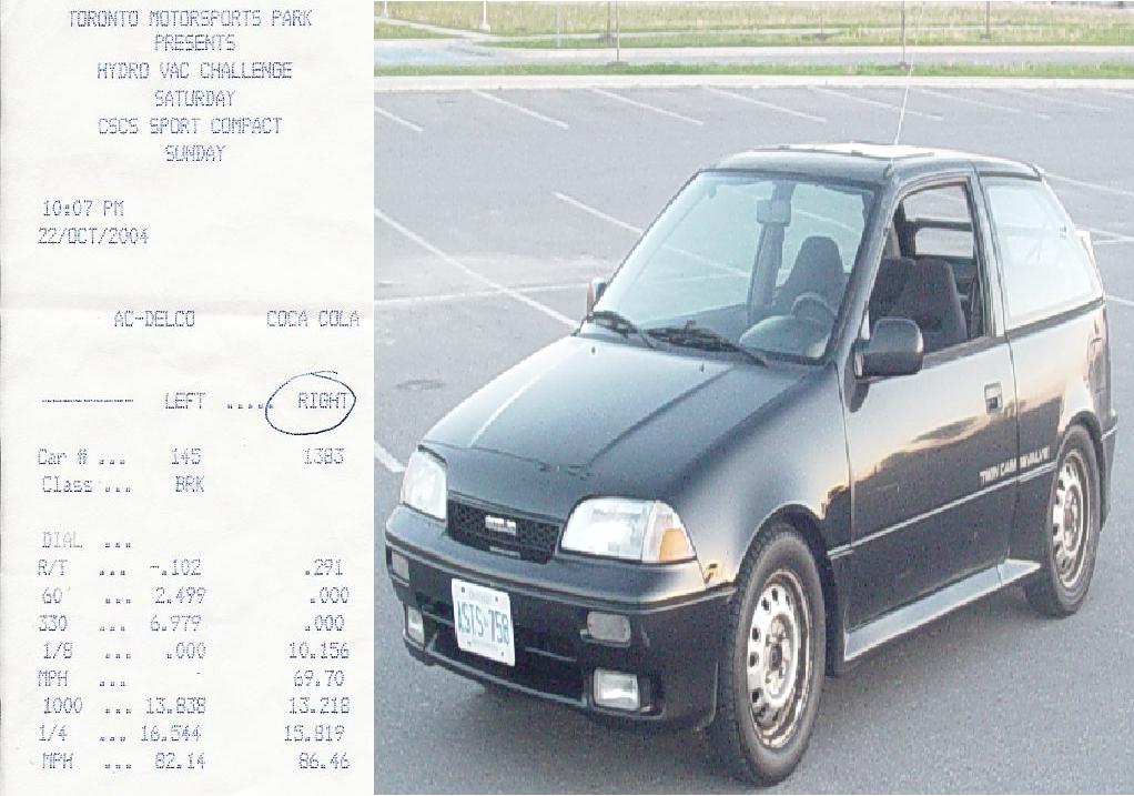 1989  Suzuki Swift GTi picture, mods, upgrades