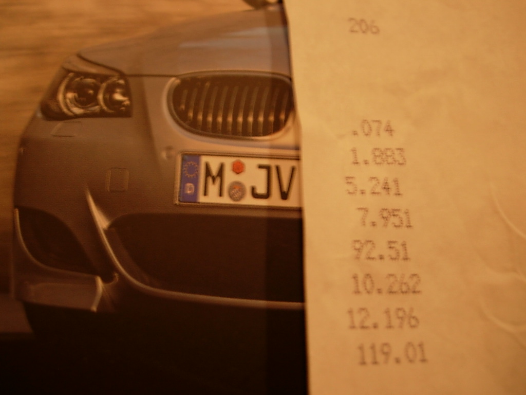2006  BMW M5  Timeslip Scan