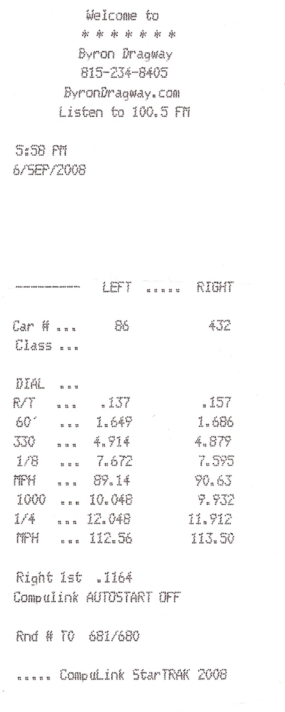 1984  Oldsmobile Cutlass Supreme  Timeslip Scan