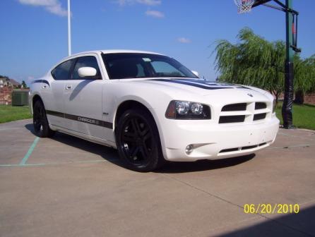 2007 White Dodge Charger RT Timeslip Scan