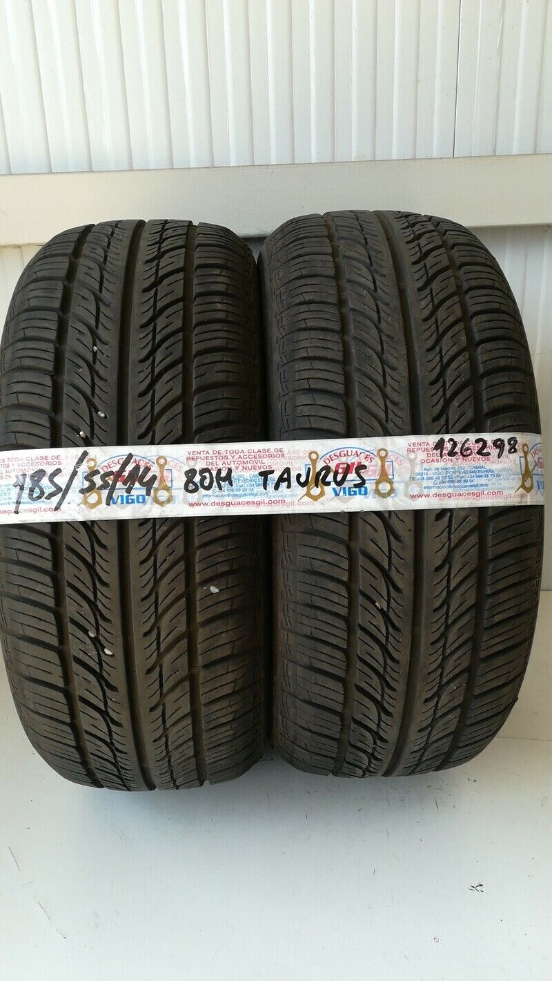 185 55 14 80H tires for Volkswagen Polo 60 1.4 1996 126298 1080793