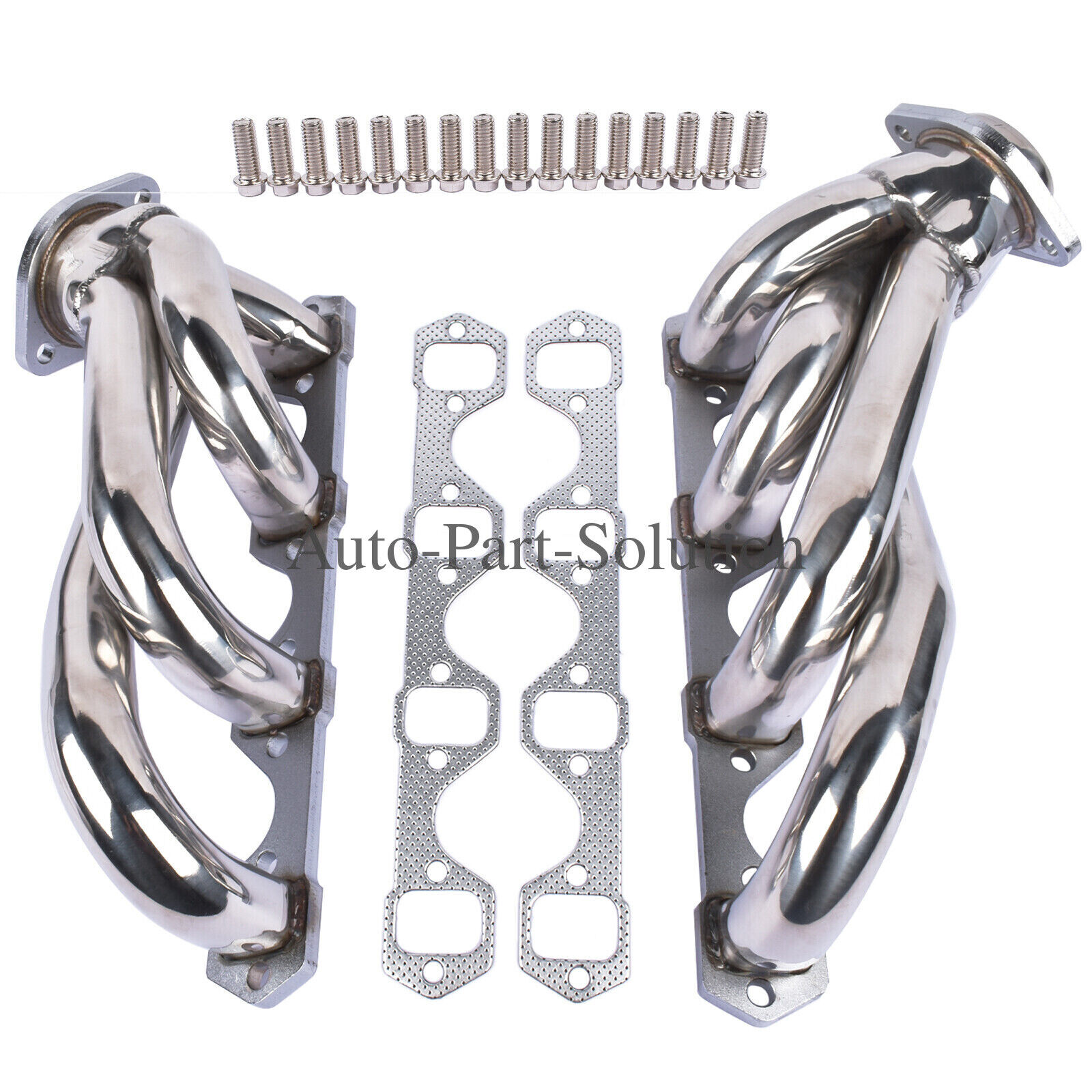 Stainless Steel Exhaust Manifold Headers for 1979-1993 Mustang 5.0 V8 GT/LX/SVT