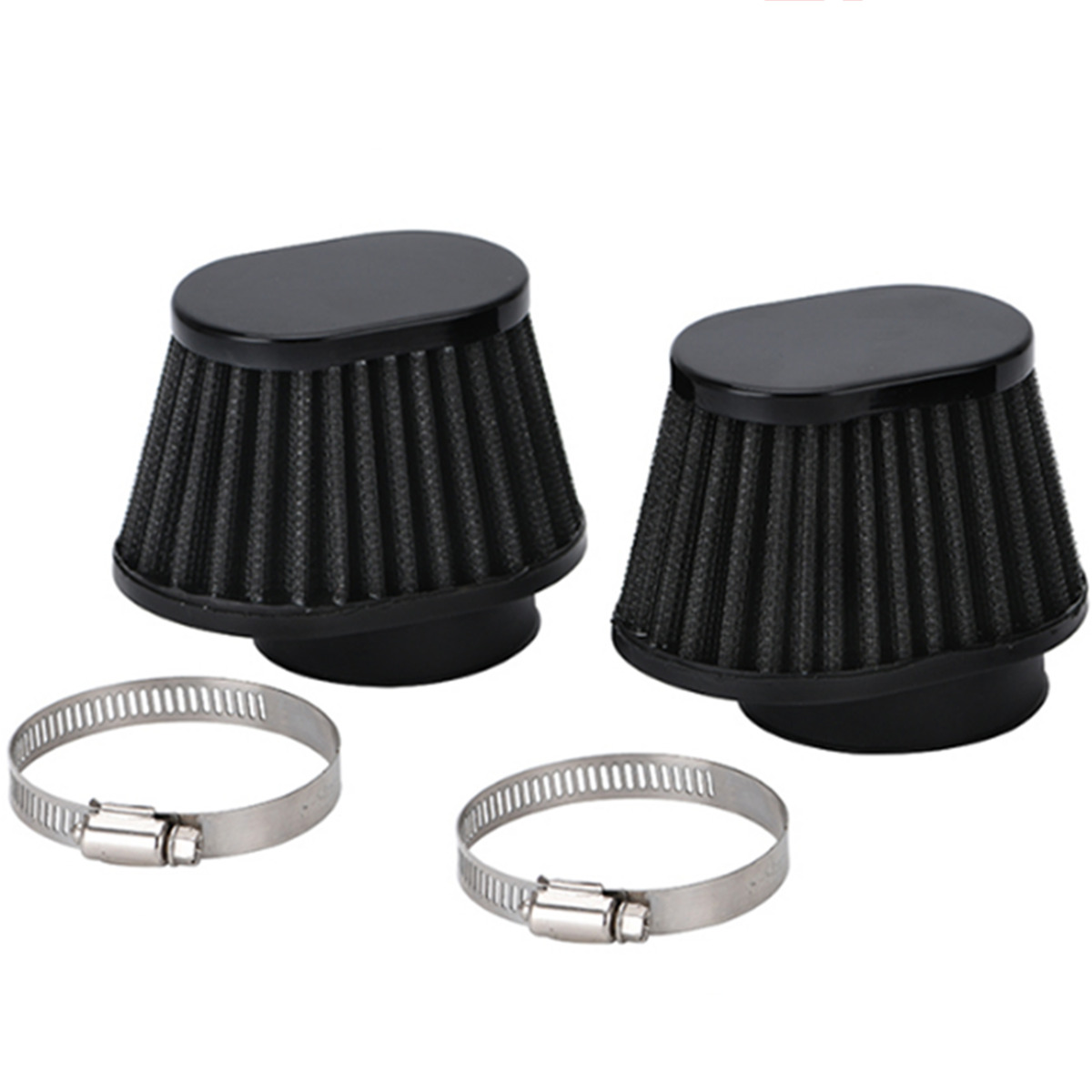Air Intake Filter Pod Cleaner High Flow Cone Washable For Car Motorcycle ATV