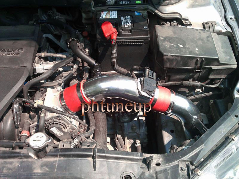 FIT: 2003-2008 MAZDA 6 2.3 2.3L COLD AIR INTAKE KIT INDUCTION SYSTEMS RED