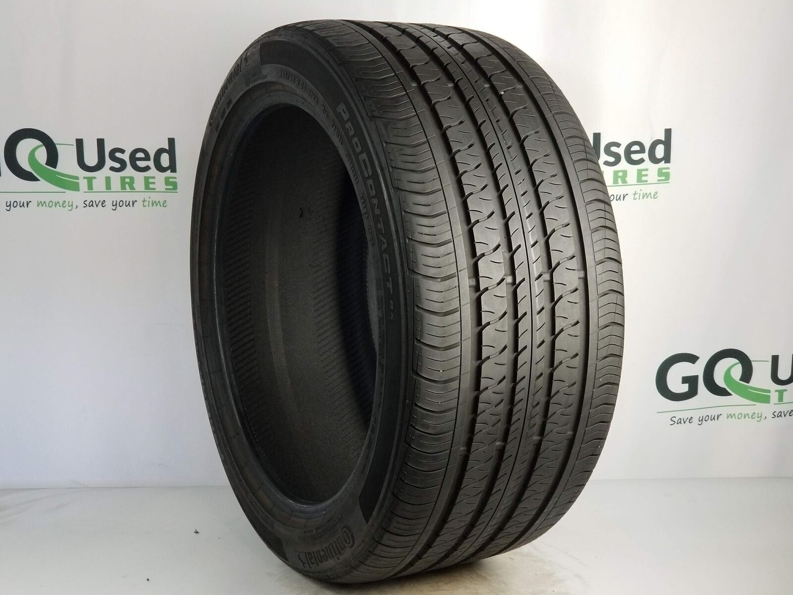 Used P285/40R20 Continental ProContact RX Tires 285 40 20 108H 2854020 R20 7/32