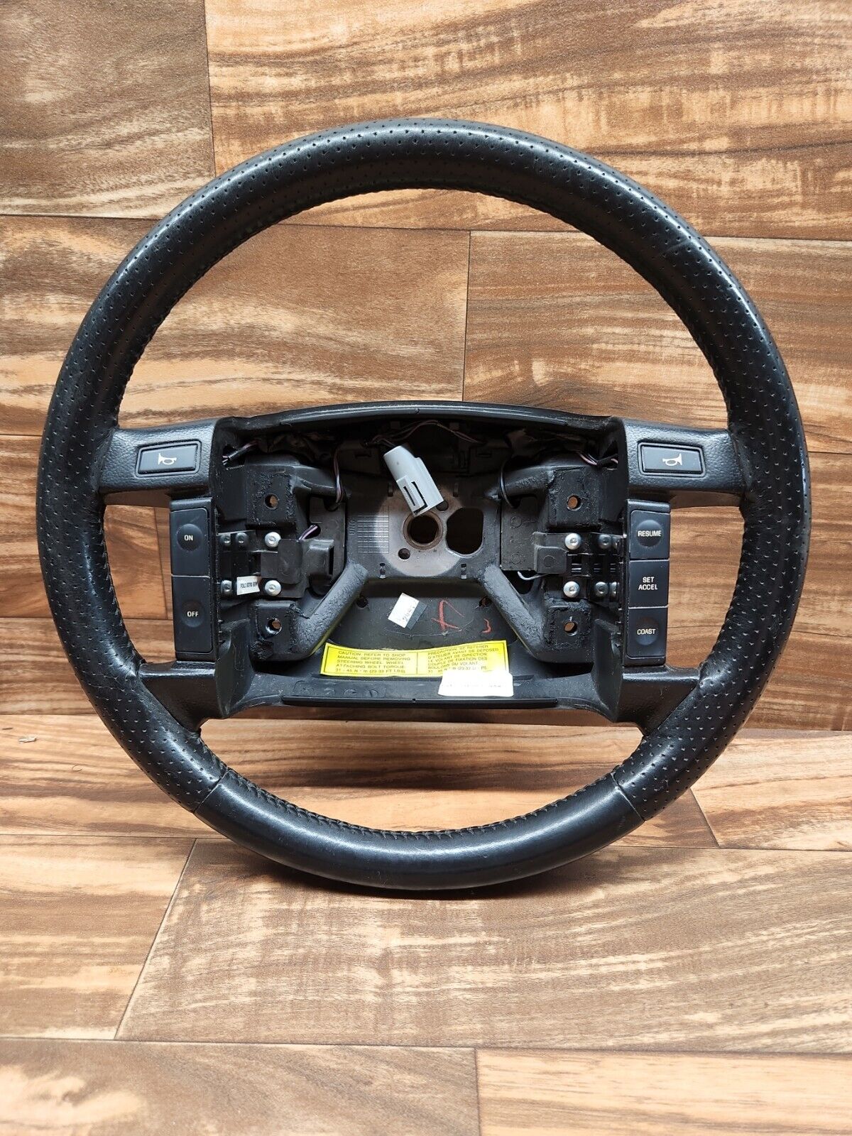 1990 Lincoln Mark 7, Mark VII LSC Leather wrapped steering wheel Foxbody Mustang
