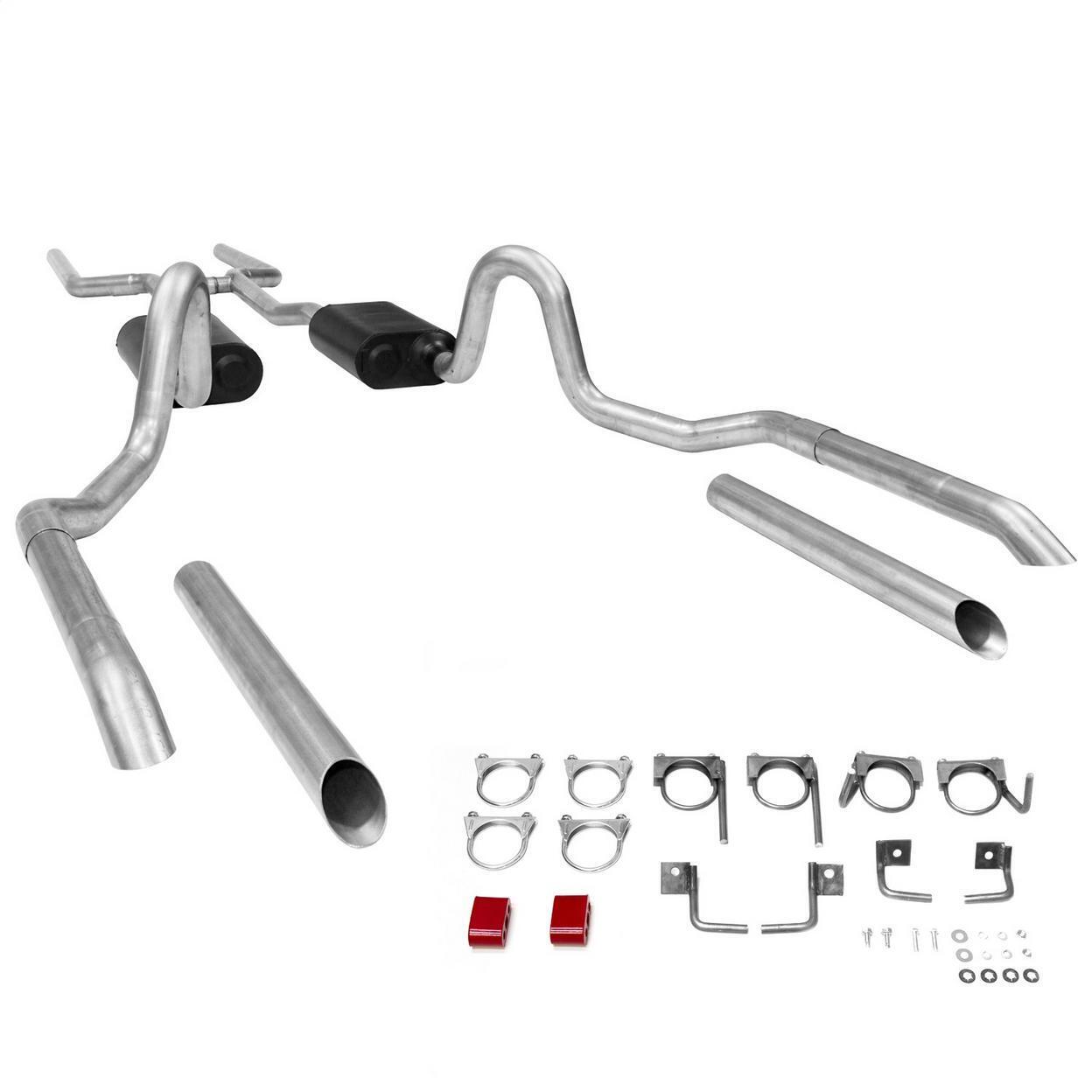 American Thunder Header Back Exhaust System for 1969 Pontiac Tempest