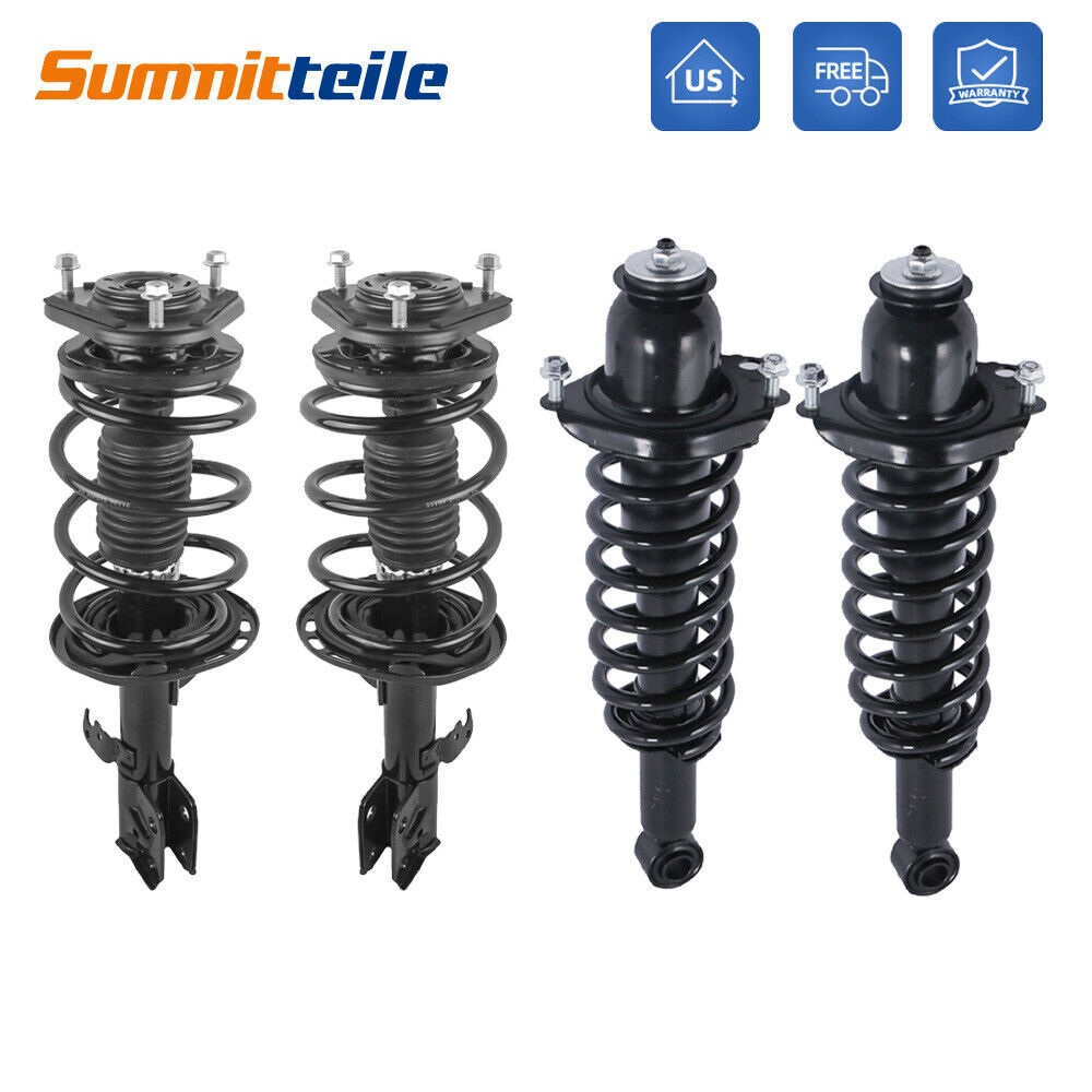 4X Complete Struts Shock Absorbers Assembly For 2014-2019 Toyota Corolla L4 1.8L