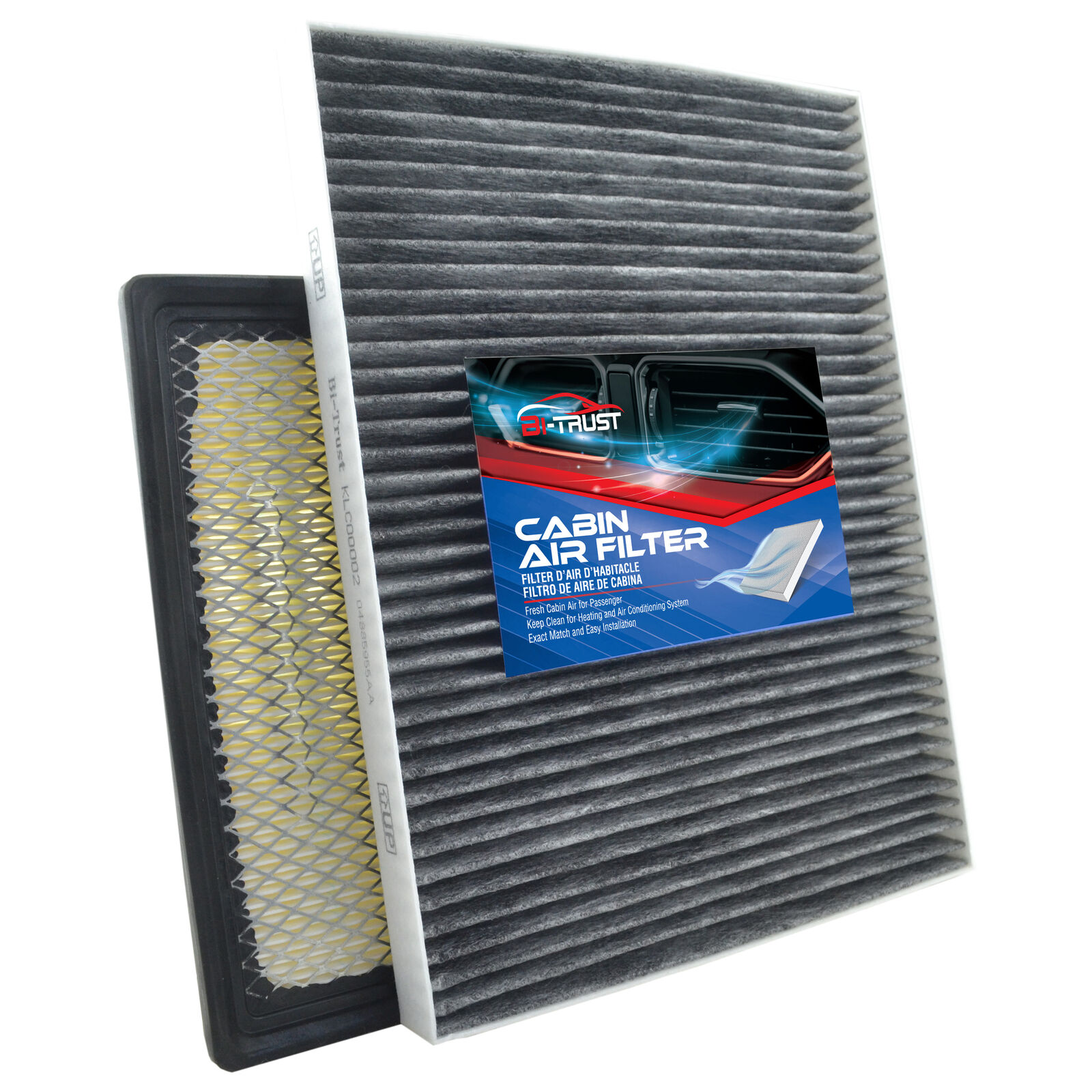 Engine & Cabin Air Filter for Chrysler Town & Country 2001-2007 Voyager 01-03
