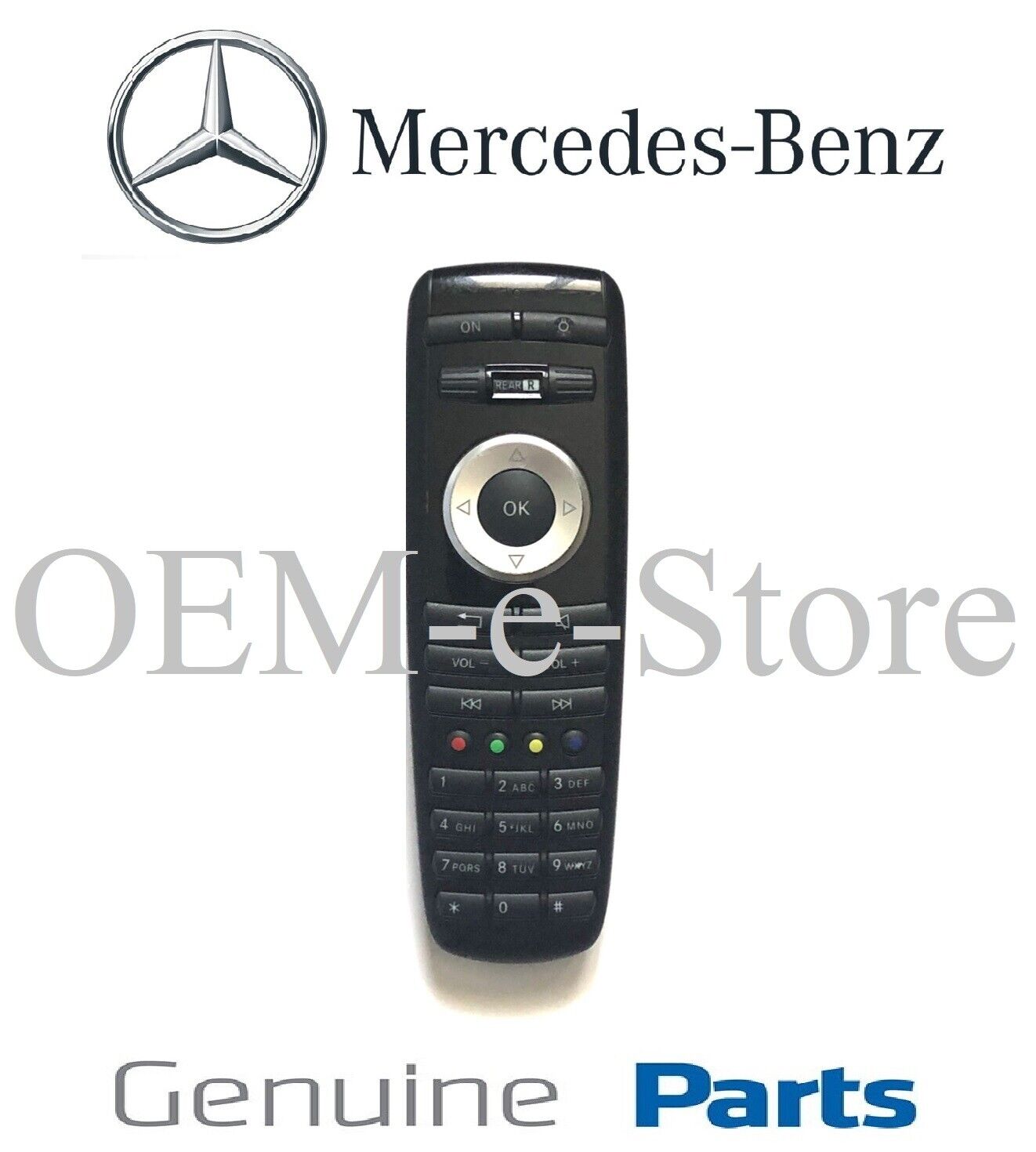 2010-2016 Mercedes E250 E350 E400 E550 E63 Rear DVD Entertainment Remote Control