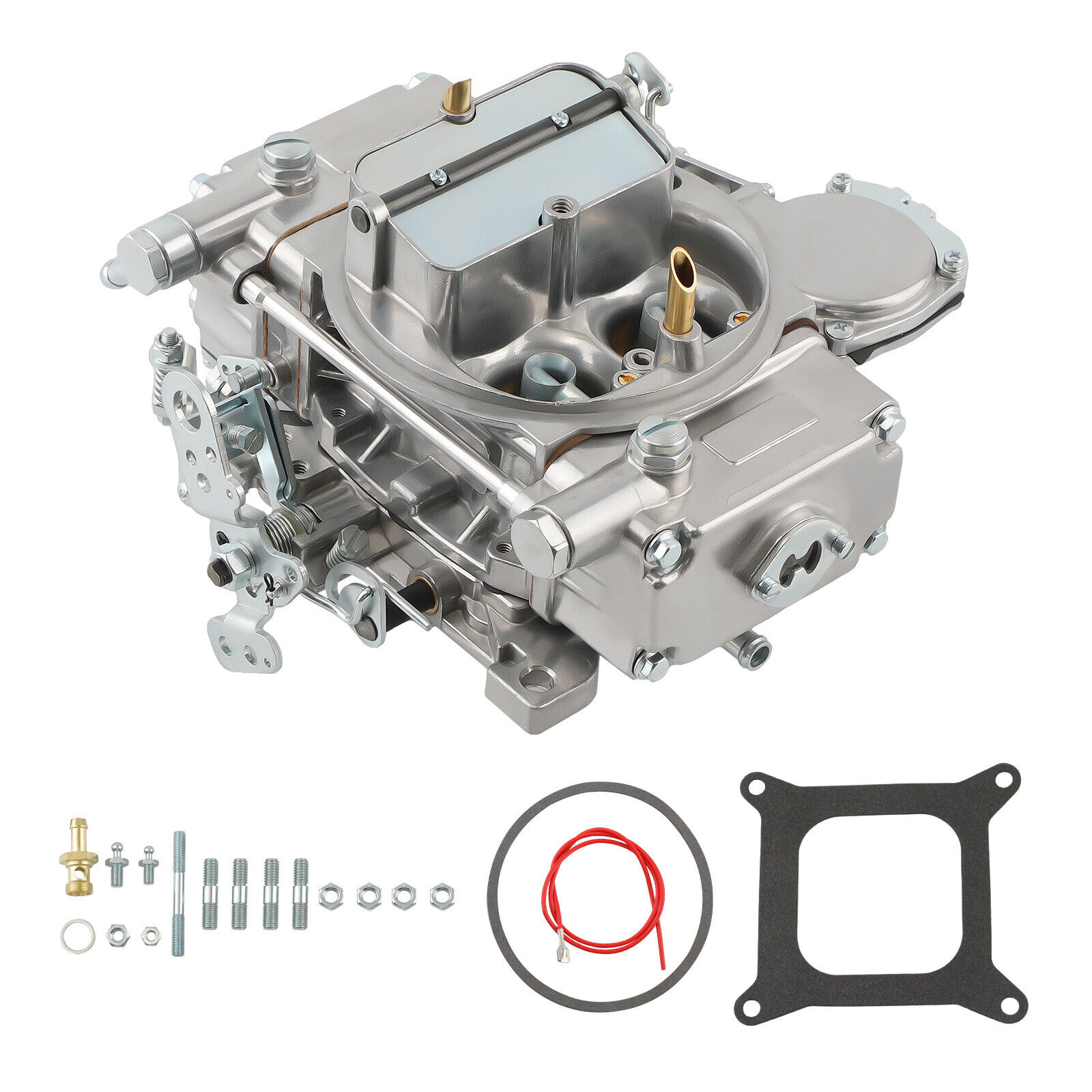 Carburetor Carb 600CFM Vacuum Secondaries for Holley 4160 0-1850S Manual Choke