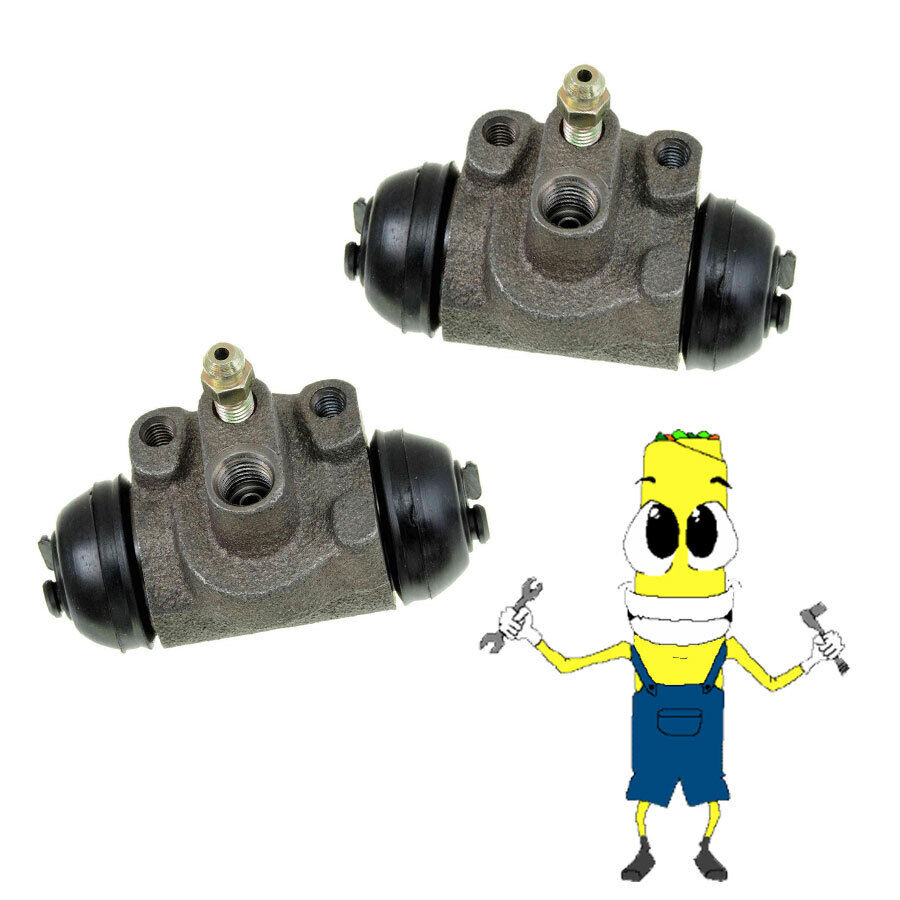 Premium Rear Left & Right Wheel Cylinders for 1972-1976 Mazda RX-3 11/16 Bore