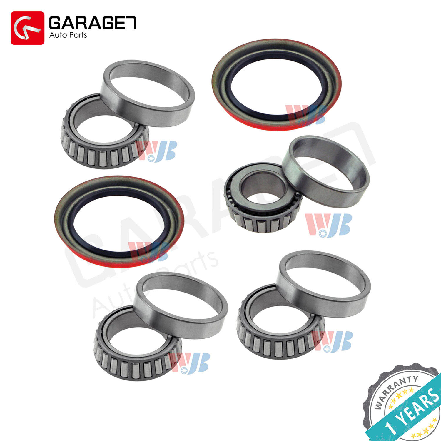 Kit Front Wheel Bearing Race & Seal for Chevy Camaro Base Coupe 2-Door