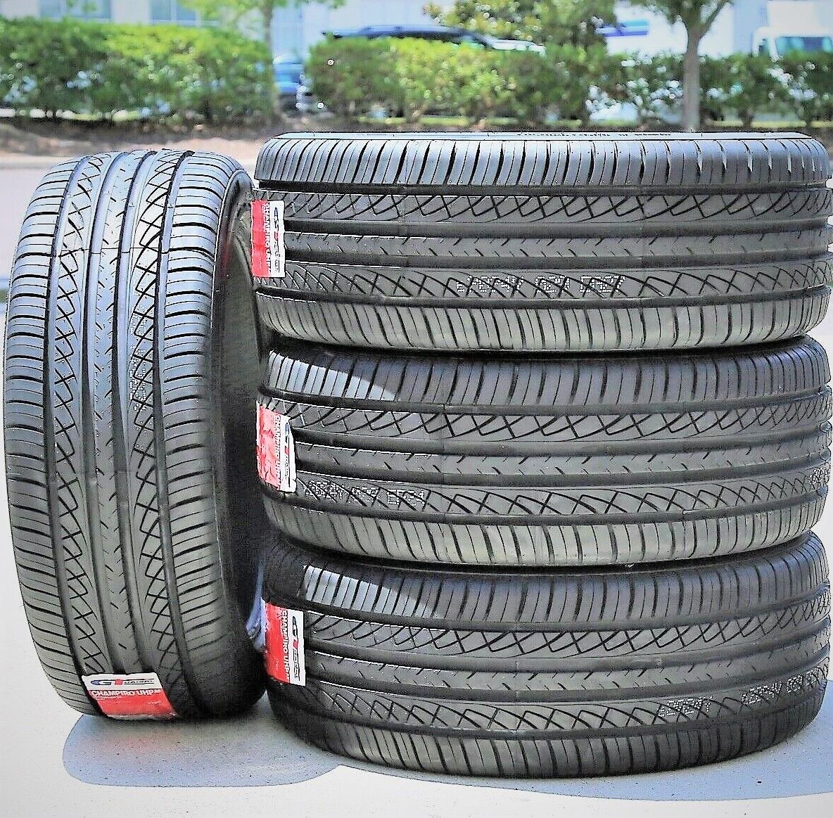 4 Tires GT Radial Champiro UHP A/S 195/55R15 85V Performance A/S