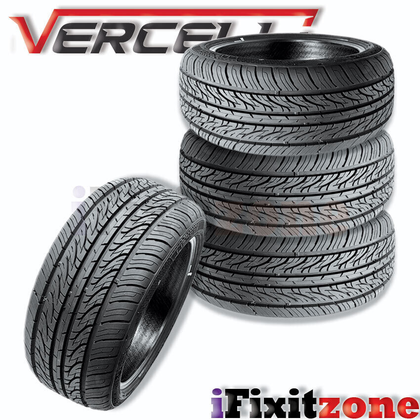 4 Vercelli Strada II 265/30R19 93W Tires, All Season, 45K Mile Warranty