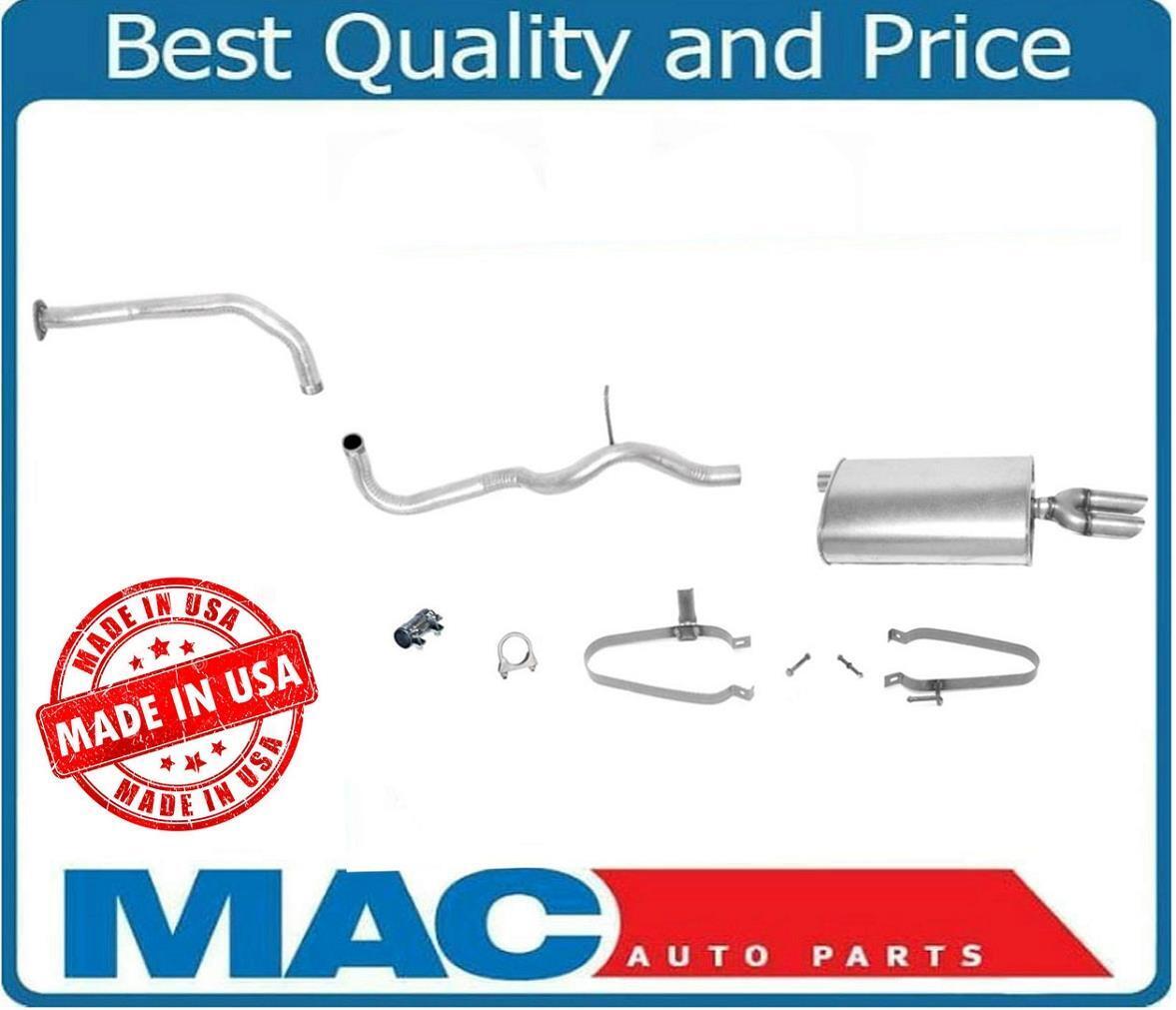 Fits 1997-1998 Chevrolet Cavalier 2.2L Dual Outlet Muffler Exhaust System