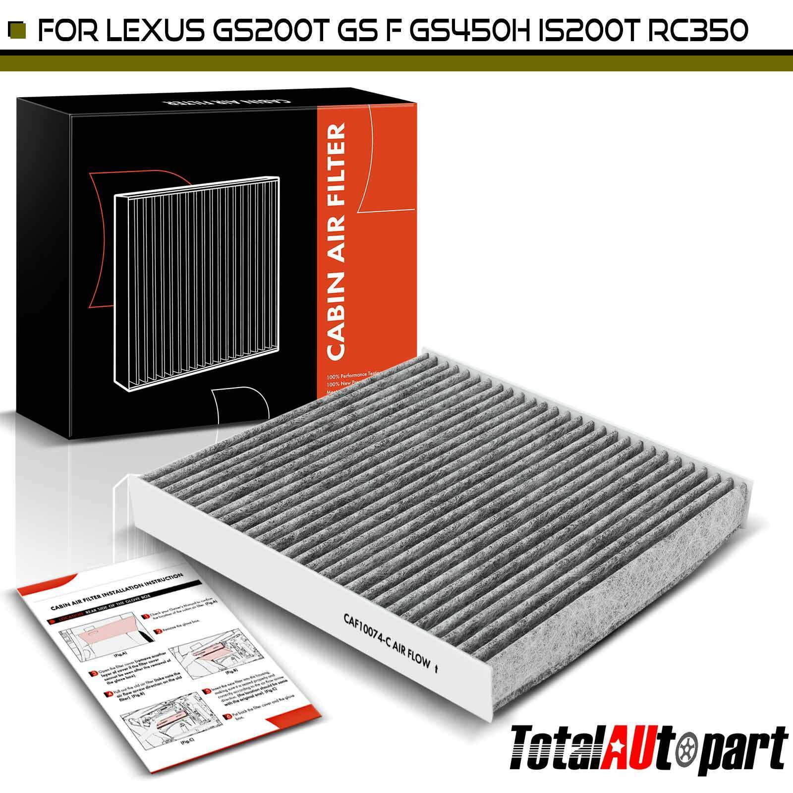 Activated Carbon Cabin Air Filter for Lexus GS F GS200t GS350 IS200t IS250 IS300