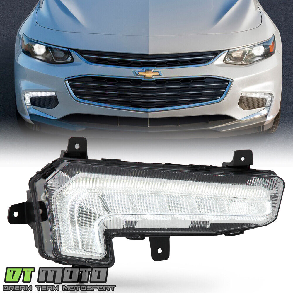 2016-2018 Chevy Malibu Bumper LED Daytime Running Light Driving Lamp - Passenger
