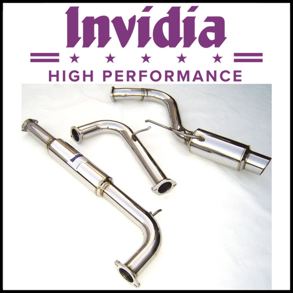 Invidia N1 Stainless Cat-Back Exhaust System fit 2000-2005 Mitsubishi Eclipse V6