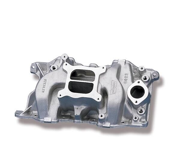 Weiand Stealth Intake Manifold for Chrysler Mopar 318 (late style), 340, 360 V8